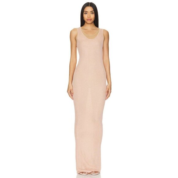 Le Superbe Dresses & Skirts - Le Superbe Airy Gown in Au Naturel Large New Womens Maxi Long Dress
